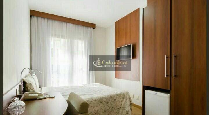 Flat com 1 dormitório para alugar, 18 m² por R$ 3.234,00/mês - Santa Paula - São Caetano do Sul/SP