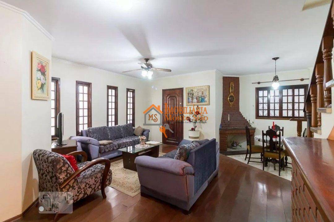 Sobrado com 3 dormitórios à venda, 232 m² por R$ 842.000,00 - Vila São João - Guarulhos/SP