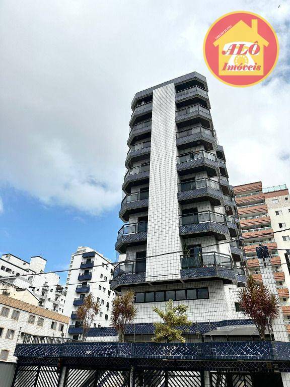 Apartamento com 1 quarto à venda, 48 m² por R$ 255.000 - Vila Guilhermina - Praia Grande/SP