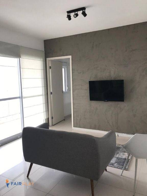 Apartamento com 1 suíte para alugar, 52 m² por R$ 6.270/mês - Brooklin - São Paulo/SP