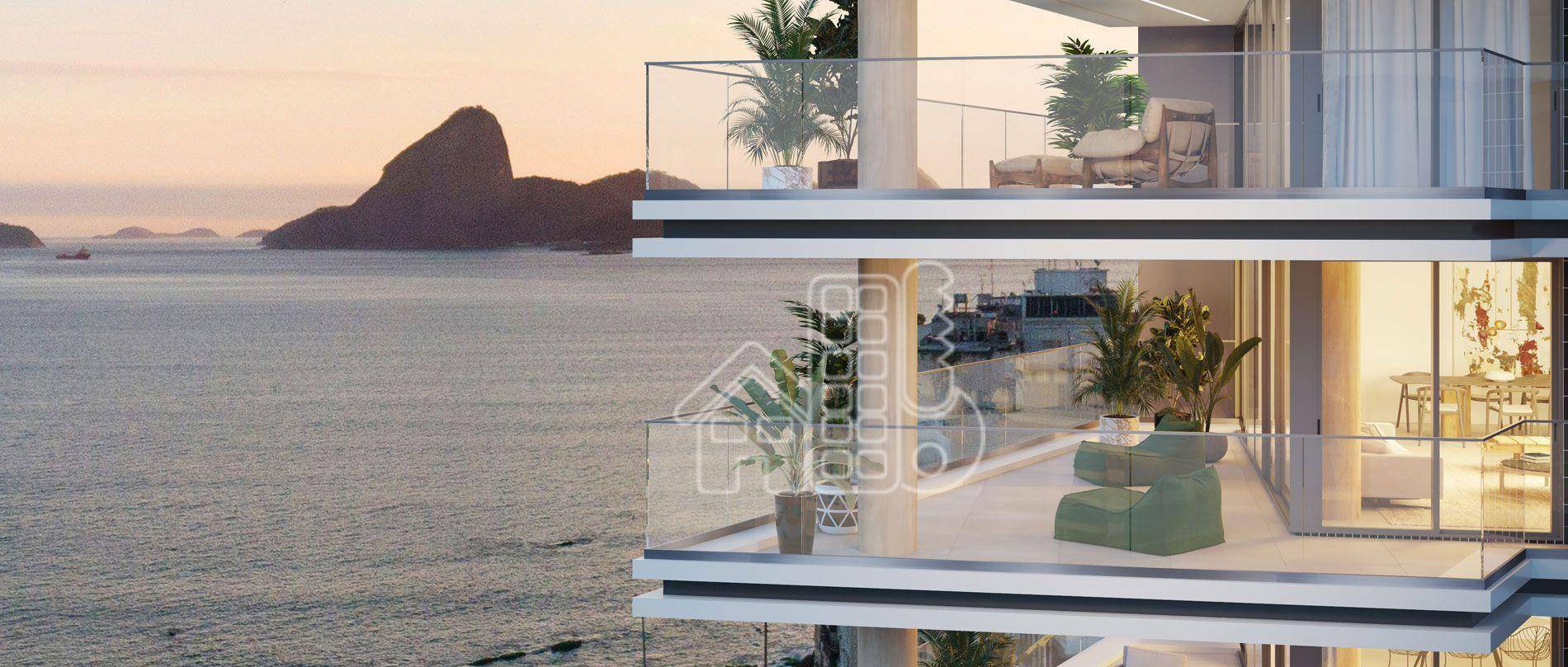 The Edge com 4 quartos à venda, 235 m² por R$ 3.380.000 - Icaraí - Niterói/RJ