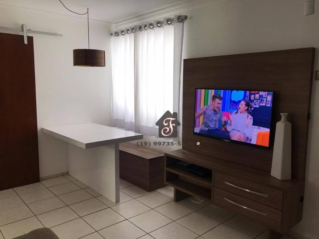 Apartamento com 2 dormitórios à venda, 49 m² por R$ 200.000,00 - Vila Industrial - Campinas/SP