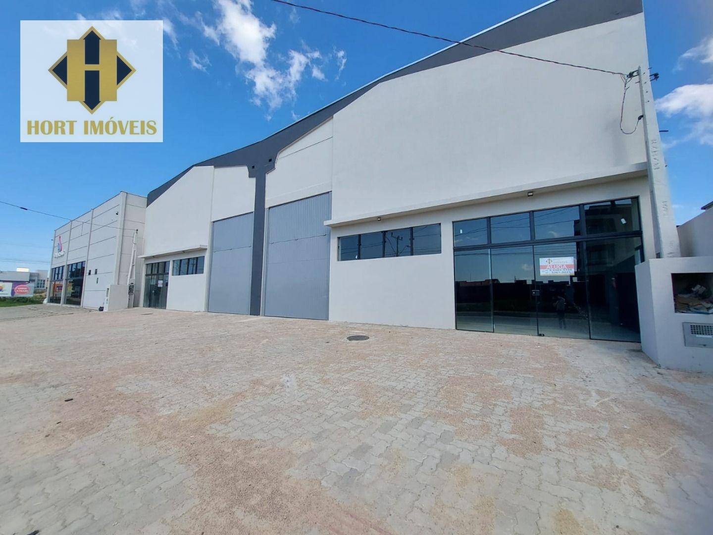 Galpão para alugar, 377 m² por R$ 8.700,00/mês - Universitário - Tijucas/SC