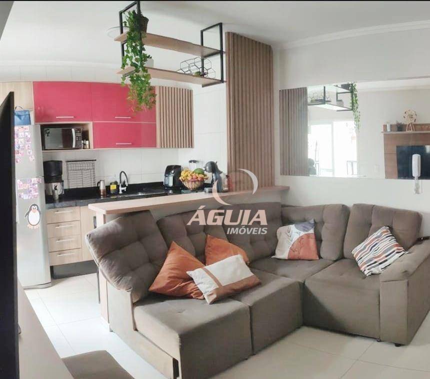 Apartamento com 2 dormitórios à venda, 55 m² por R$ 431.000 - Vila Aquilino - Santo André/SP