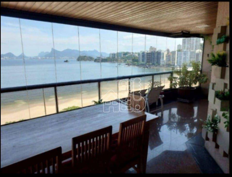 Apartamento com 4 dormitórios à venda, 450 m² por R$ 5.300.000,00 - Icaraí - Niterói/RJ