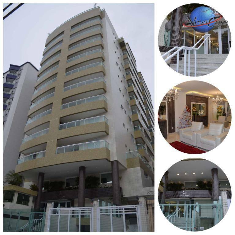 Apartamento com 1 dormitório à venda, 53 m² por R$ 250.000 - Vila Guilhermina - Praia Grande/SP