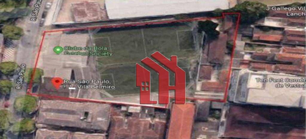 Terreno para alugar, 3196 m² por R$ 2.540,01/mês - Vila Belmiro - Santos/SP