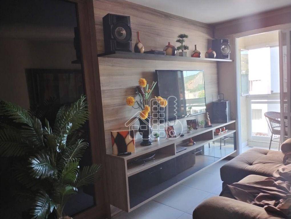 Apartamento com 3 dormitórios à venda, 80 m² por R$ 630.000,00 - Centro - Niterói/RJ
