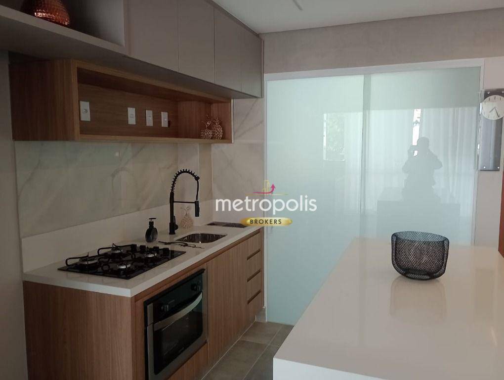 Apartamento com 2 dormitórios à venda, 58 m² por R$ 560.000,00 - Nova Gerti - São Caetano do Sul/SP