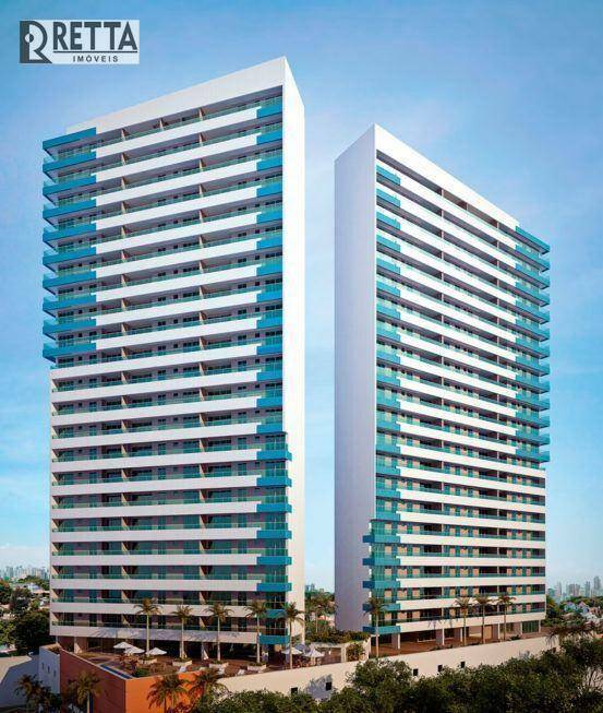 Apartamento com 3 dormitórios à venda, 83 m² por R$ 790.000 - Centro - Fortaleza/CE