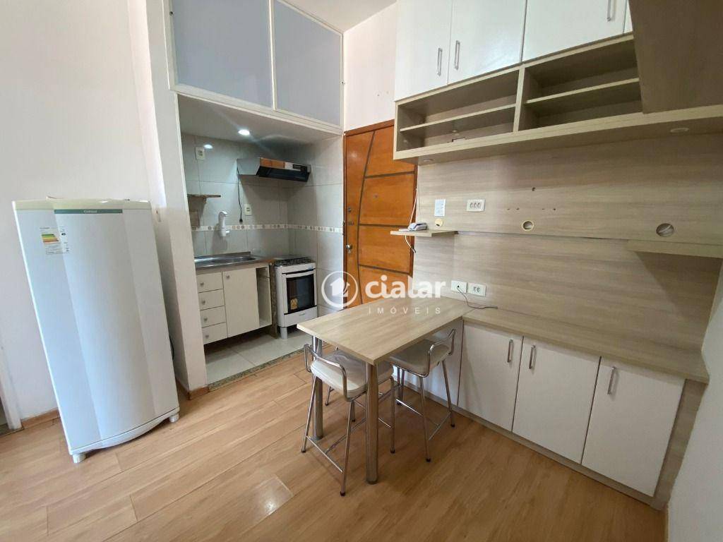 Apartamento com 1 dormitório para alugar, 26 m² por R$ 2.687,30/mês - Laranjeiras - Rio de Janeiro/RJ