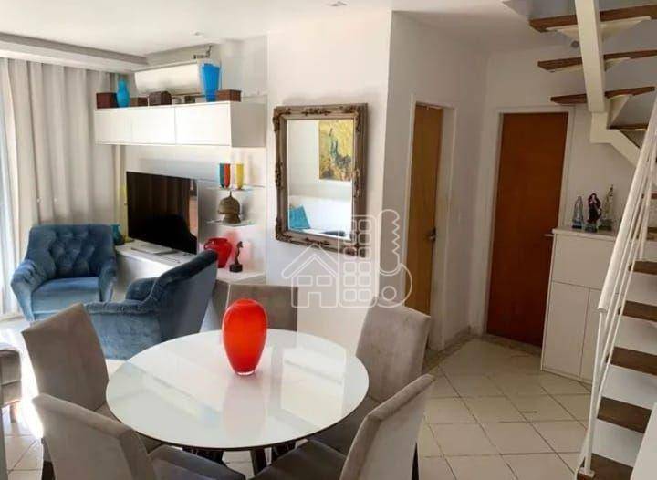 Cobertura com 4 dormitórios para alugar, 100 m² por R$ 6.630,00/mês - Icaraí - Niterói/RJ