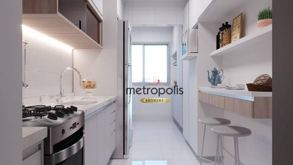 Apartamento com 3 dormitórios à venda, 84 m² por R$ 882.000,00 - Barcelona - São Caetano do Sul/SP