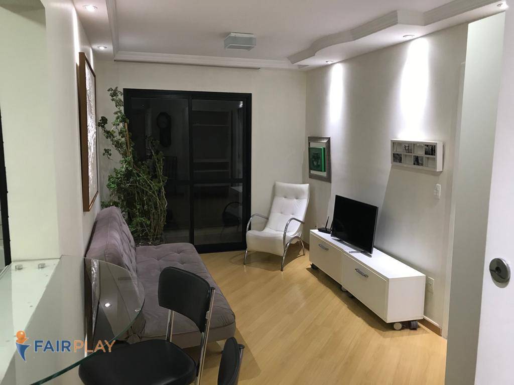 Apartamento com 1 dormitório para alugar, 37 m² por R$ 4.473,00/mês - Moema - São Paulo/SP