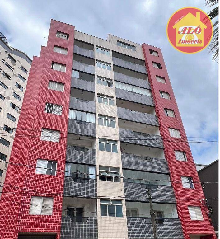 Apartamento com 2 quartos à venda, 61 m² por R$ 385.000 - Vila Guilhermina - Praia Grande/SP