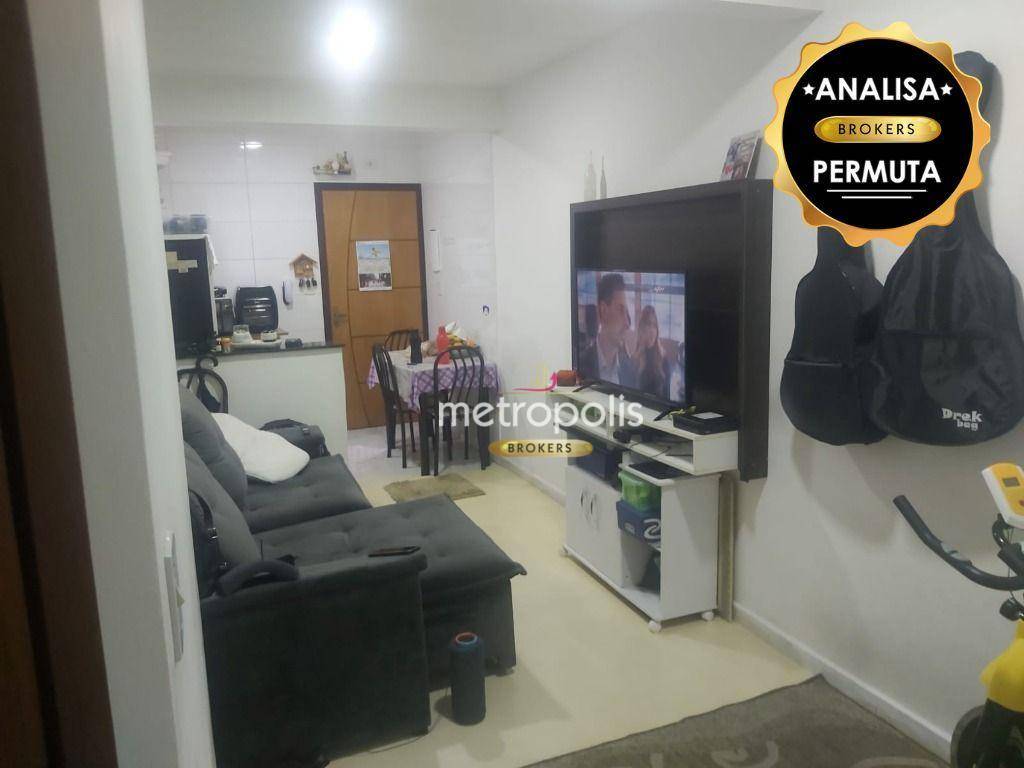 Cobertura à venda, 96 m² por R$ 537.000,00 - Vila Camilópolis - Santo André/SP