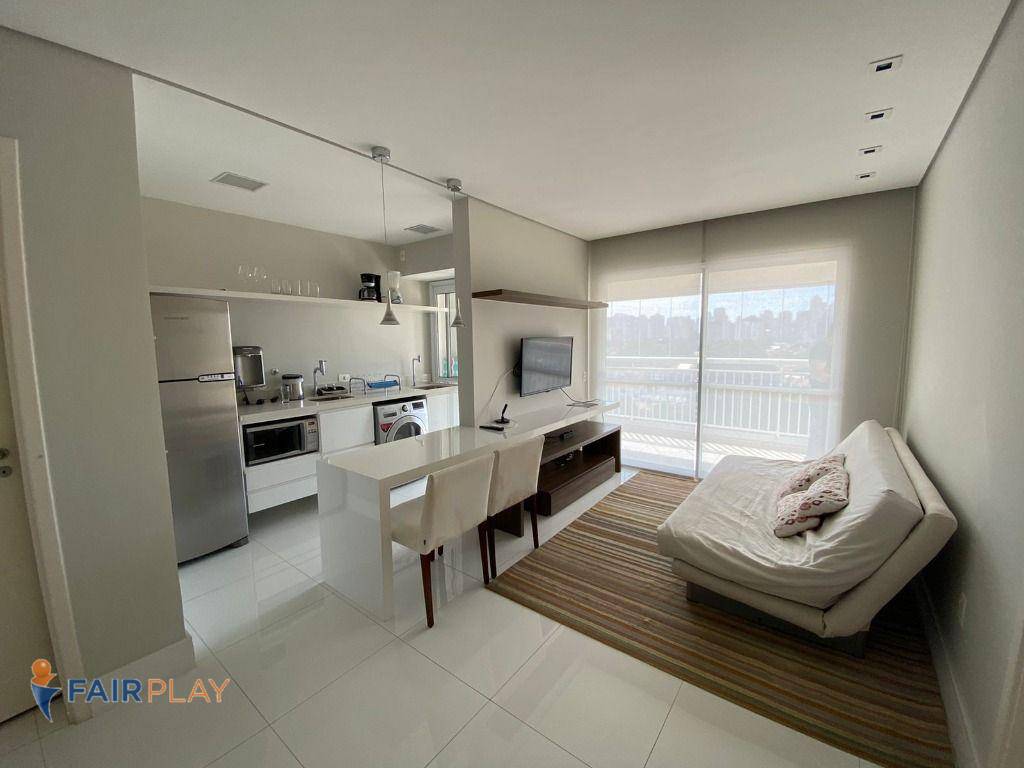 Apartamento para alugar, 49 m² por R$ 5.850,00/mês - Brooklin - São Paulo/SP