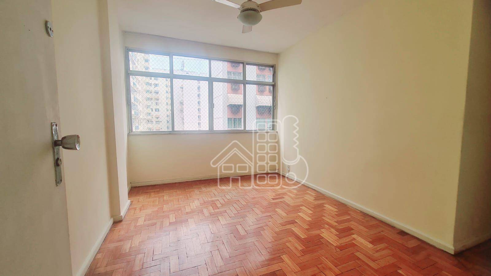 Apartamento com 2 dormitórios para alugar, 65 m² por R$ 3.116,00/mês - Icaraí - Niterói/RJ