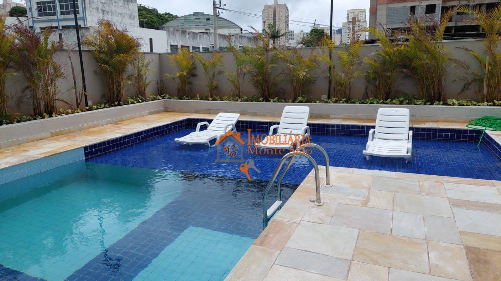 Apartamento com 2 dormitórios à venda, 47 m² por R$ 366.000,00 - Vila Rosália - Guarulhos/SP