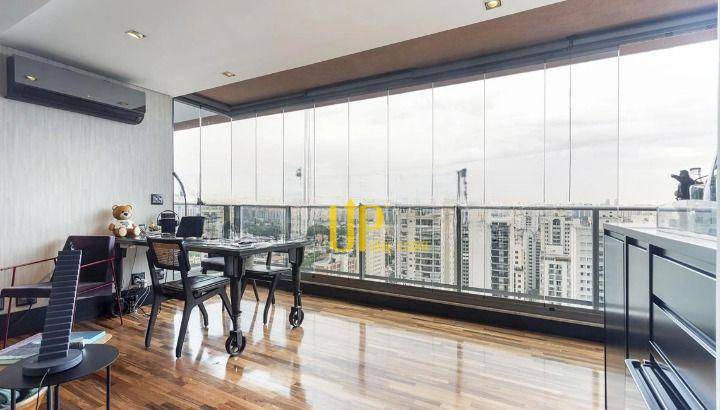 Apartamento com 1 dormitório à venda, 83 m² por R$ 2.200.000 - Brooklin Paulista - São Paulo/SP