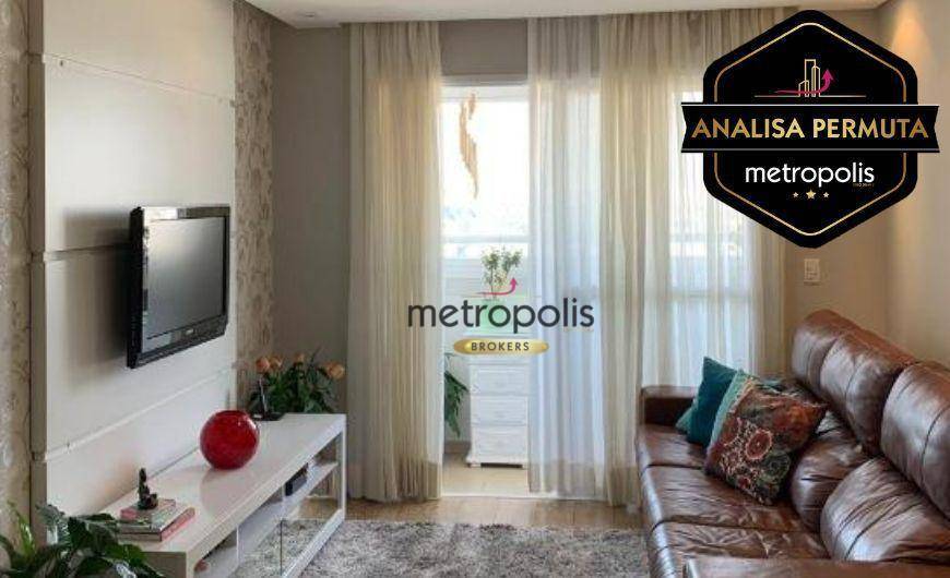 Apartamento com 3 dormitórios à venda, 92 m² por R$ 930.000,00 - Santo Antônio - São Caetano do Sul/SP