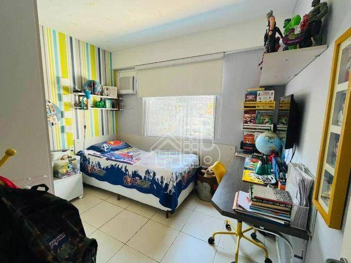 Apartamento com 3 dormitórios à venda, 101 m² por R$ 820.000,00 - Santa Rosa - Niterói/RJ