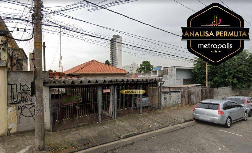 Terreno à venda, 500 m² por R$ 1.600.000,00 - Campestre - Santo André/SP