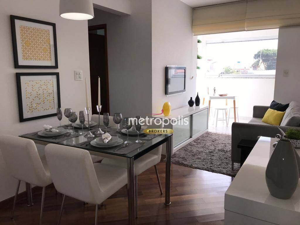 Apartamento com 2 dormitórios à venda, 60 m² por R$ 528.000,00 - Campestre - Santo André/SP