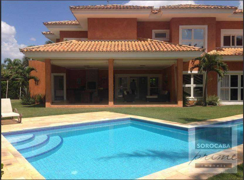 Sobrado com 5 dormitórios à venda, 475 m² por R$ 3.600.000,00 - Lago Azul Condomínio e Golfe Clube - Araçoiaba da Serra/SP