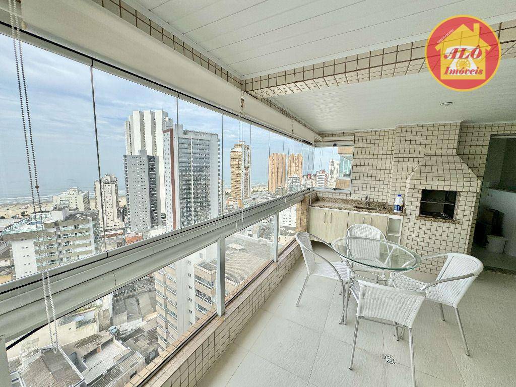 Apartamento com 3 quartos à venda, 126 m² por R$ 1.100.000 - Boqueirão - Praia Grande/SP