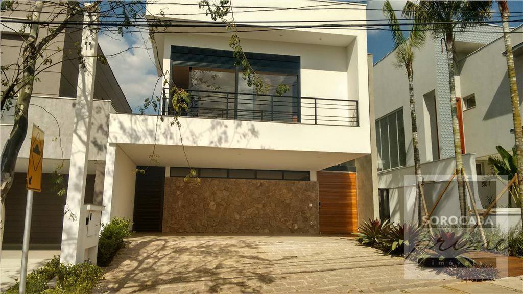 Sobrado com 4 dormitórios à venda, 353 m² por R$ 2.590.000 - Condomínio Mont Blanc - Sorocaba/SP, próximo ao Shopping Iguatemi.