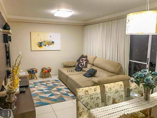 Apartamento com 3 dormitórios à venda, 89 m² por R$ 690.000,00 - Parque Prado - Campinas/SP