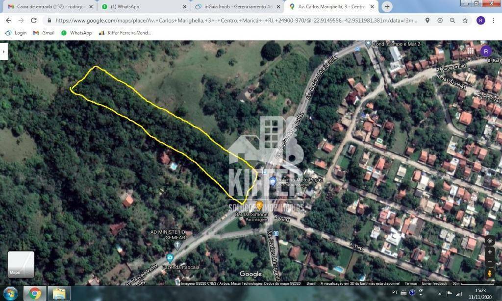 Terreno à venda, 11258 m² por R$ 780.000,00 - Itaipuaçu - Maricá/RJ