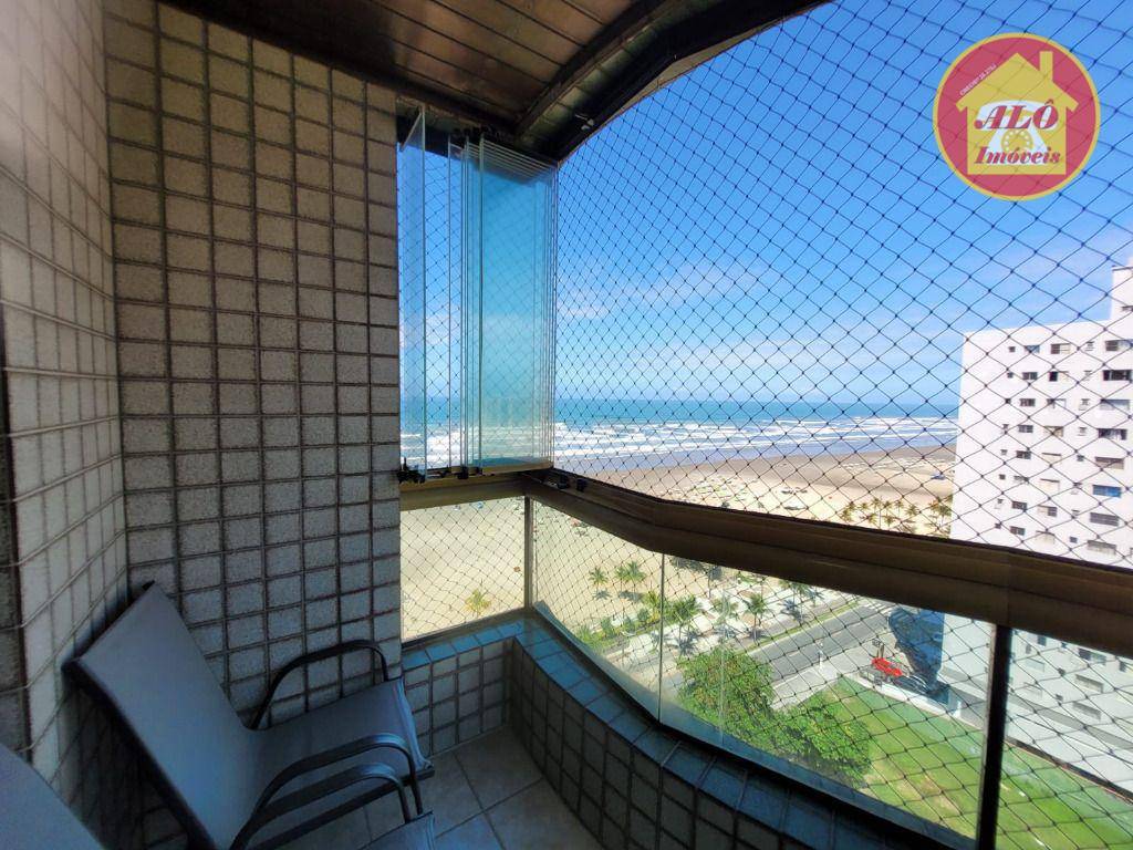 Apartamento vista mar com 3 quartos à venda por R$ 760.000 - Aviação - Praia Grande/SP