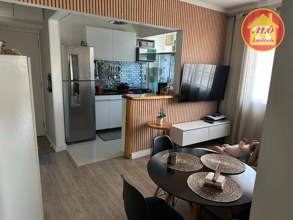 Apartamento à venda, 61 m² por R$ 280.000,00 - Boqueirão - Praia Grande/SP