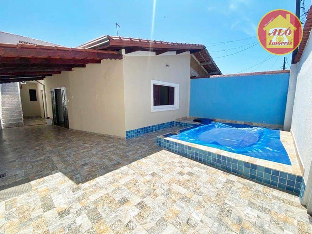 Casa geminada com 3 quartos à venda, 100 m² por R$ 550.000 - Mirim - Praia Grande/SP
