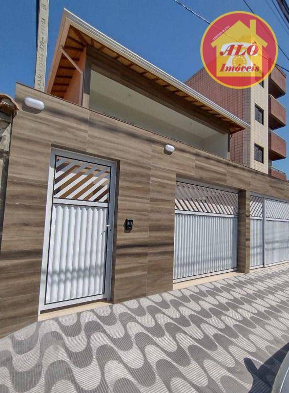 Sobrado com 2 quartos - parcelamento direto - à venda, 54 m² por R$ 350.000 - Guilhermina - Praia Grande/SP