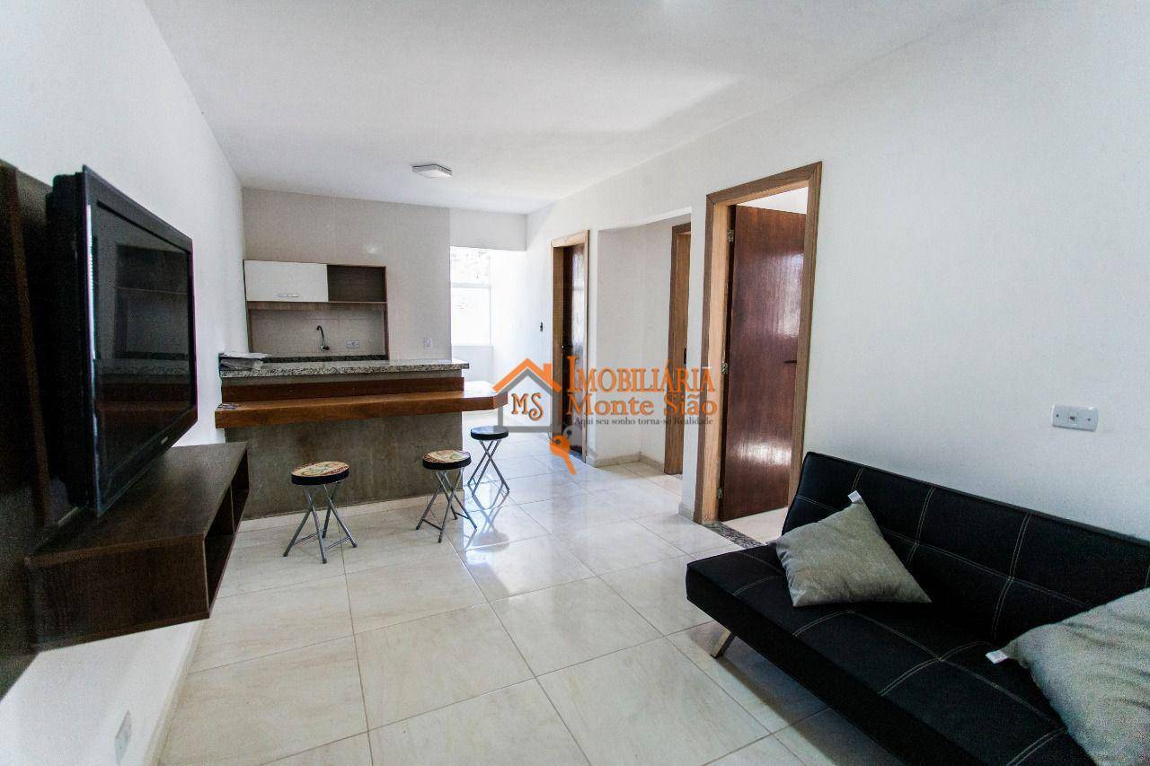 Apartamento com 2 dormitórios à venda, 46 m² por R$ 212.000,00 - Cidade Soberana - Guarulhos/SP