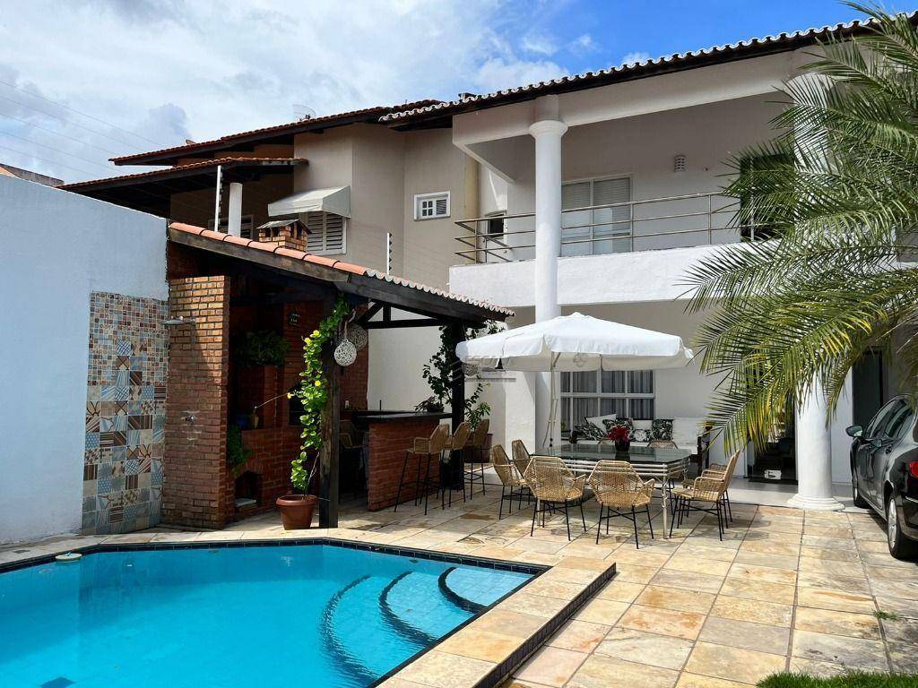 Casa duplex com 4 quartos à venda, 320 m², piscina, deck, 6 vagas - Edson Queiroz - Fortaleza/CE