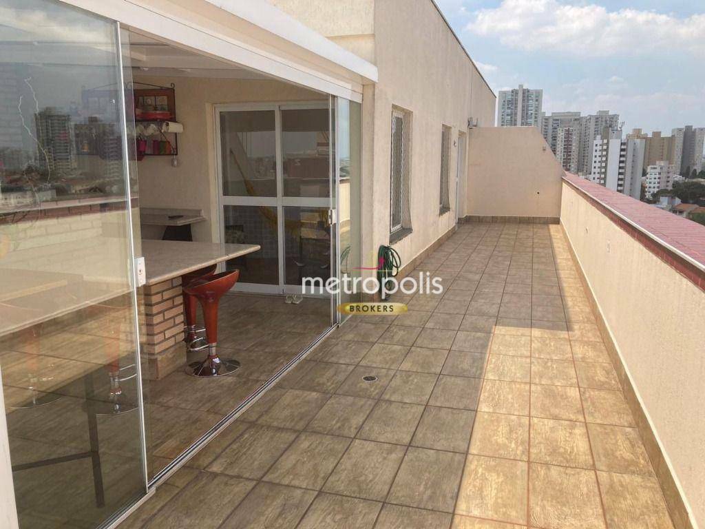 Cobertura com 3 dormitórios à venda, 133 m² por R$ 990.000,00 - Santa Maria - São Caetano do Sul/SP