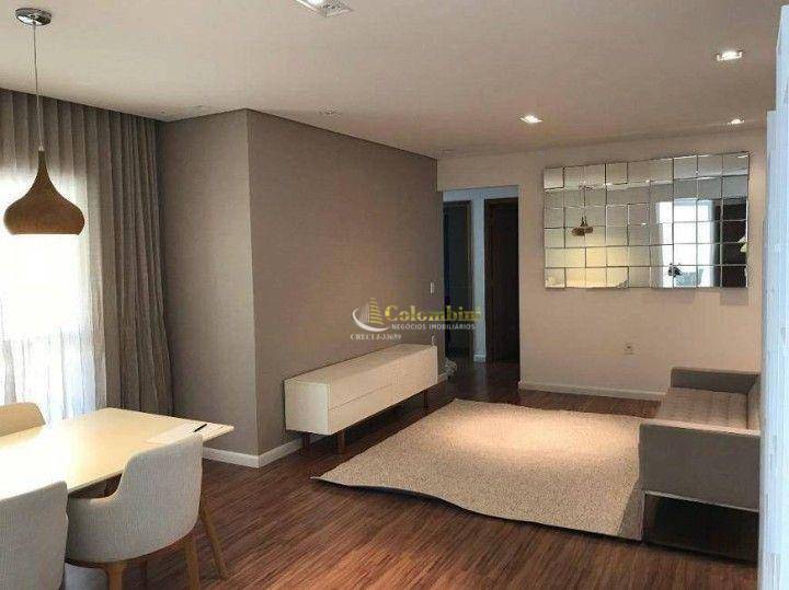 Apartamento com 3 dormitórios para alugar, 99 m² por R$ 4.301,00/mês - Campestre - Santo André/SP