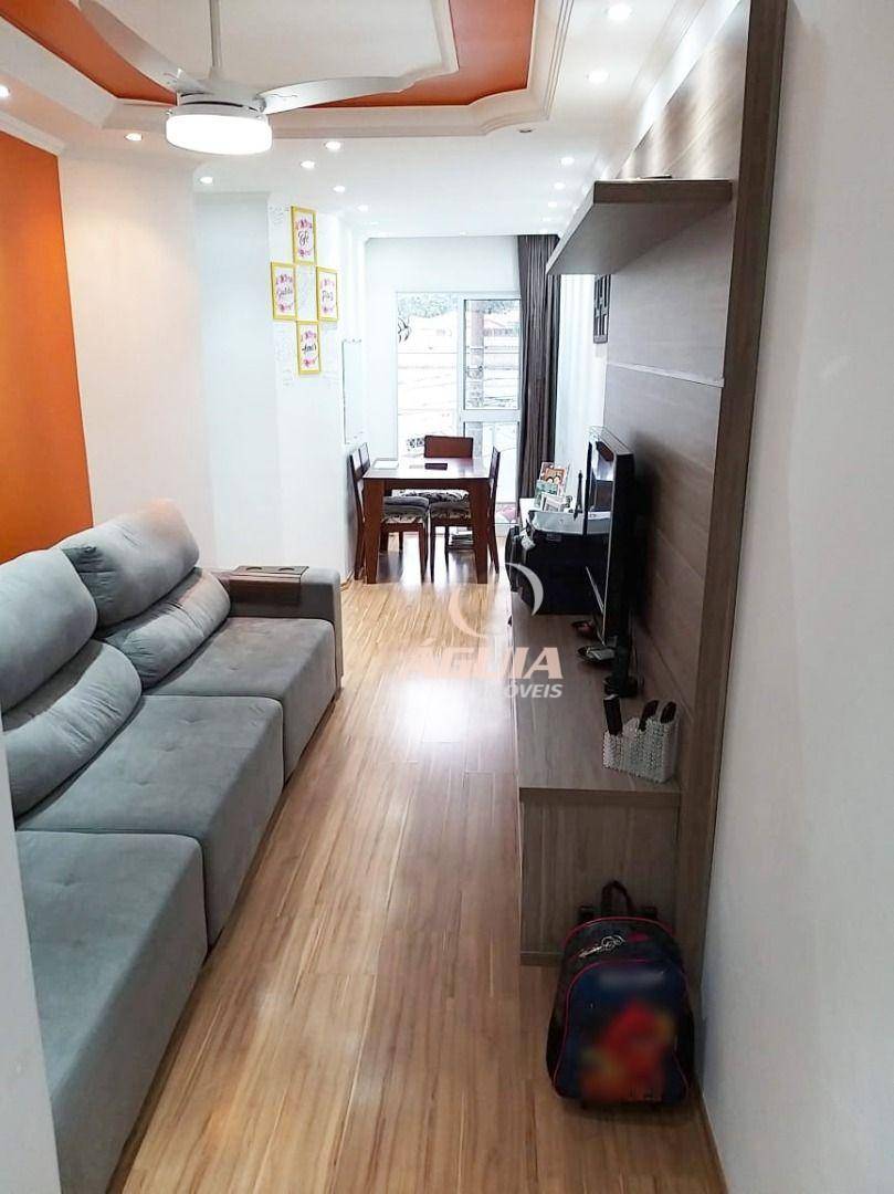 Apartamento com 3 dormitórios à venda, 86 m² por R$ 447.000,00 - Vila Valparaíso - Santo André/SP
