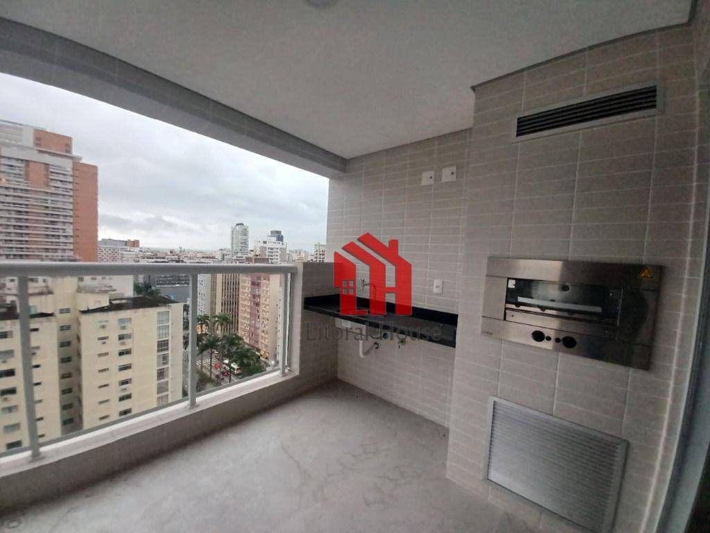 Apartamento com 2 dormitórios à venda, 87 m² por R$ 1.250.000,00 - Gonzaga - Santos/SP