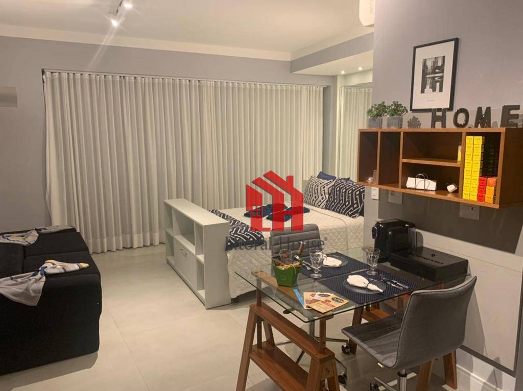 Studio com 1 dormitório, 45 m² - venda por R$ 936.000,00 ou aluguel por R$ 4.800,01/mês - Pompéia - Santos/SP