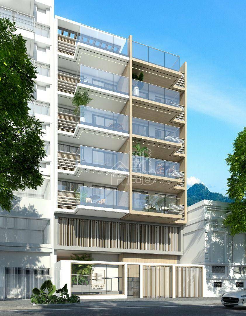 Apartamento com 2 dormitórios à venda, 91 m² por R$ 1.381.086,00 - Botafogo - Rio de Janeiro/RJ