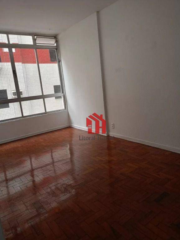 Apartamento com 1 dormitório para alugar, 62 m² por R$ 2.500,00/mês - Aparecida - Santos/SP