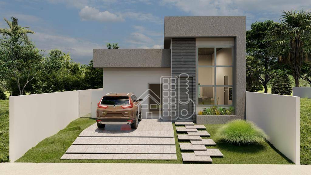 Casa com 3 Quartos à venda, 104 m² por R$ 485.000 - Pindobas - Maricá/RJ