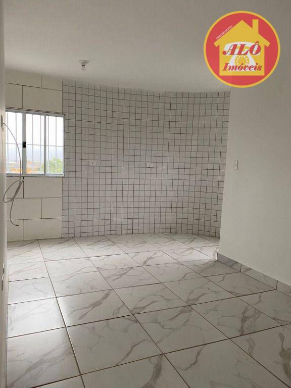 Apartamento com 2 quartos para alugar, 55 m² por R$ 1.300/mês - Balneário Esmeralda - Praia Grande/SP