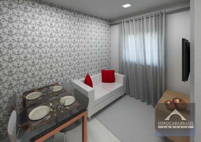 Apartamento com 1 dormitório à venda, 31 m² por R$ 130.000,00 - Wanel Ville - Sorocaba/SP