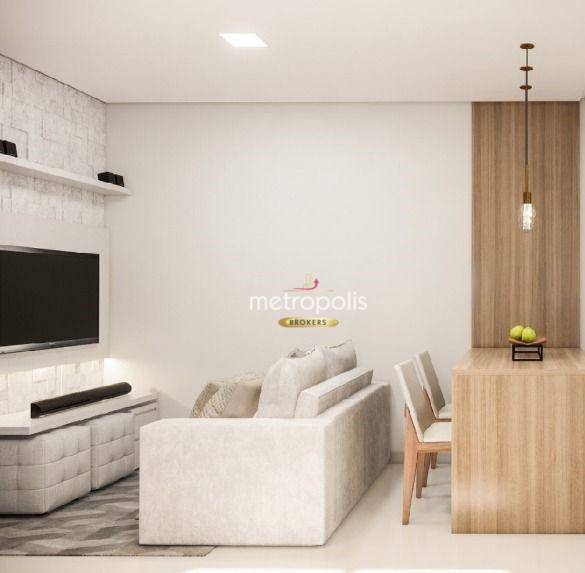 Apartamento à venda, 54 m² por R$ 449.000,00 - Campestre - Santo André/SP